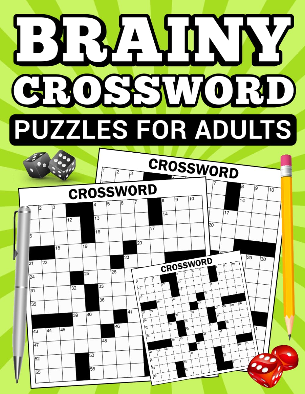 ler totalmente Brainy Crossword Puzzles For Adults: "Unlock Your Mind's Potential with Over 100 Thought-Provoking Crossword Challenges"