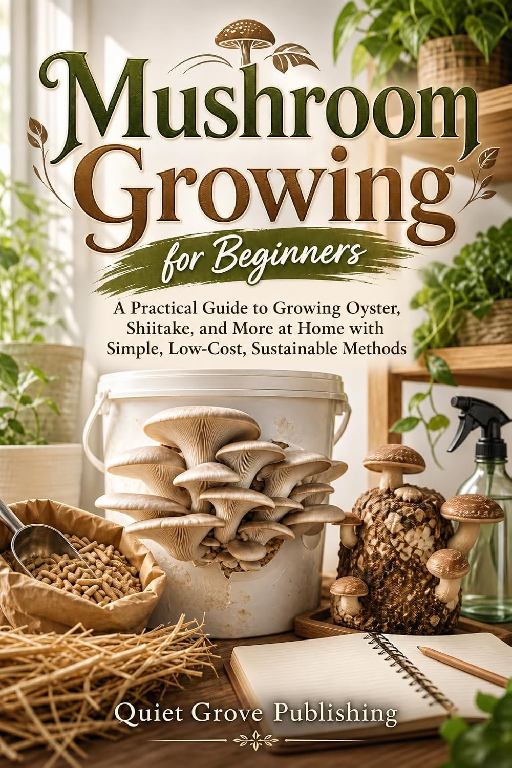 capítulo por capítulo baixar Mushroom Growing for Beginners: A Practical Guide to Growing Oyster, Shiitake, and More at Home with Simple, Low-Cost, Sustainable Methods (English Edition)
