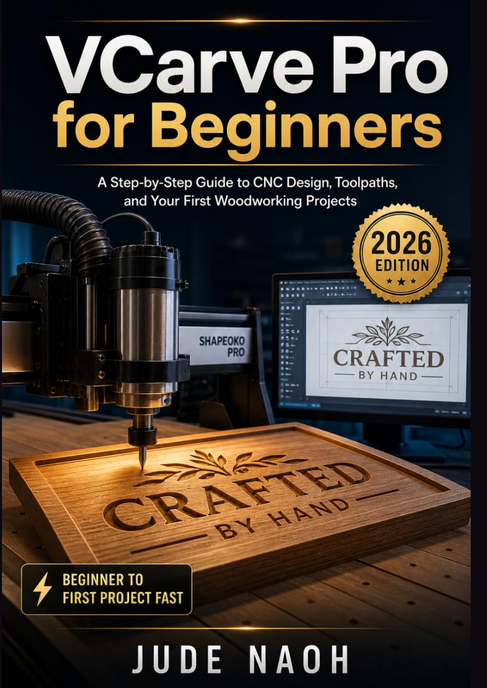 capítulo por capítulo baixar VCarve Pro for Beginners: A Step-by-Step Guide to CNC Design, Toolpaths, and Your First Woodworking Projects
