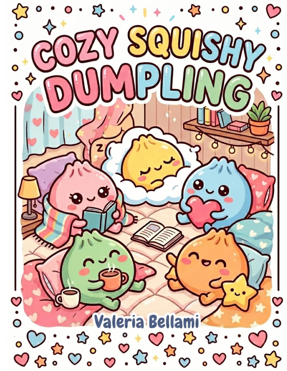 ler totalmente Cozy Squishy Dumpling - Coloring Book for Kids: A Book with 36 Dumplings to Color for Kids Ages 4 to 10