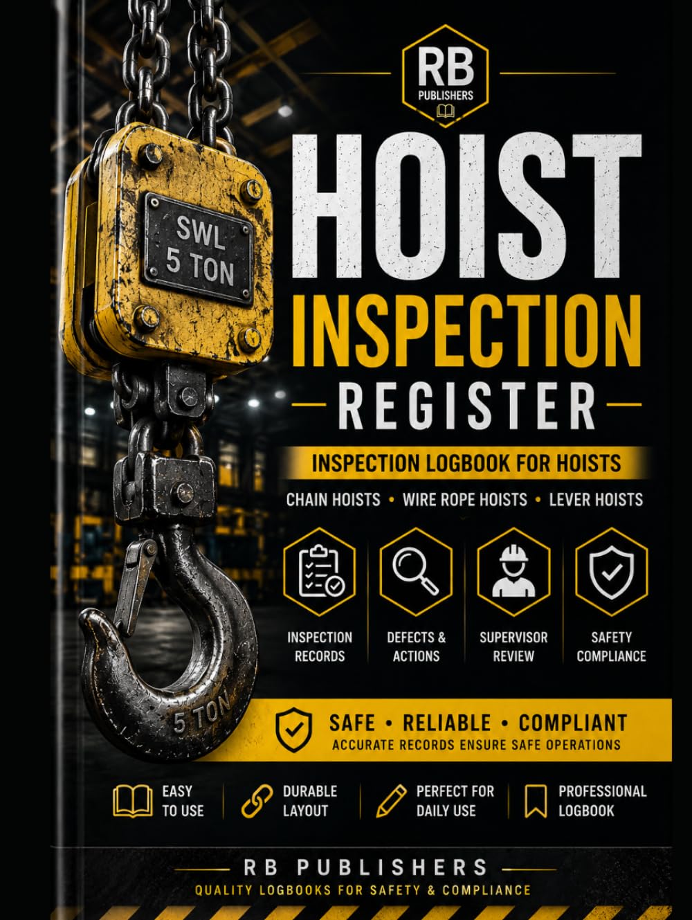 capítulo por capítulo baixar Hoist Inspection Register: Professional Record Book for Hoist Equipment Inspection, Maintenance Tracking, Defect Reporting, Corrective Actions & Compliance Documentation