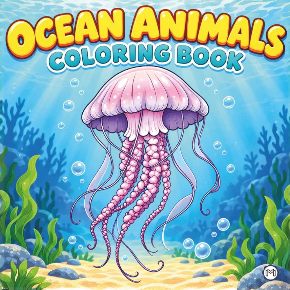 capítulo por capítulo baixar Cute Ocean Animals Coloring Book for Adults Kids Boys Girls Teens: Marine Life Sea Animal Coloring Book for Birthday Gift Sea Life Coloring Pages Sea... Simple Easy Sea Creatures Fish Coloring Book