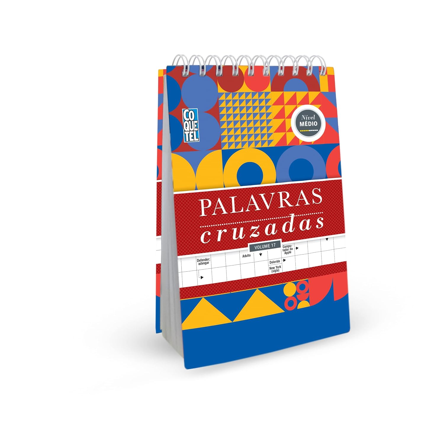 ler totalmente LIVRO COQUETEL PALAVRAS CRUZADAS MÉDIO ESPIRAL -17