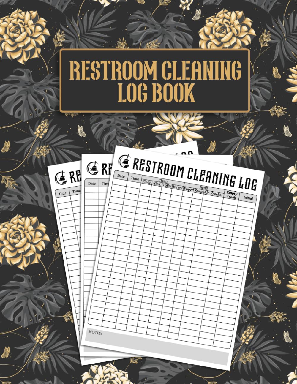 capítulo por capítulo baixar Restroom Cleaning Log Book: Bathroom Cleaning and Inspection Record for Daily Janitorial Tasks, Restocking, Staff Sign-Offs and Maintenance Notes