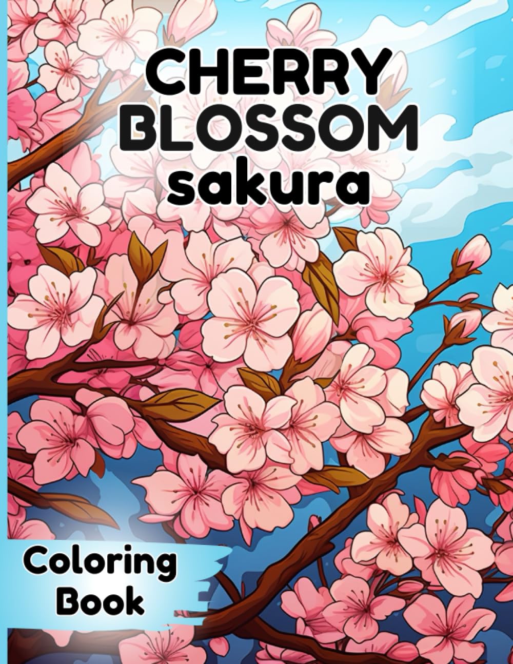 ler totalmente Cherry Blossom Sakura coloring book: A Beautiful Floral sakura Adult Coloring Book with Unique Designs. Perfect Book for Women. Relaxation flowers. Stress & Anxiety Relief