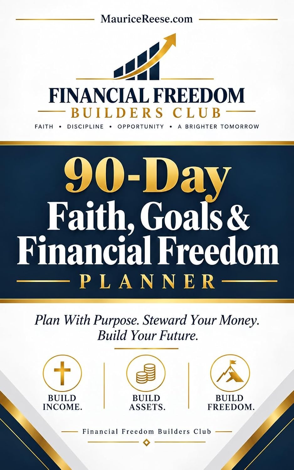 90-Day Faith, Goals & Financial Freedom Planner: Plan With Purpose. Steward Your Money. Build Your Future. (English Edition) baixar livro de graça