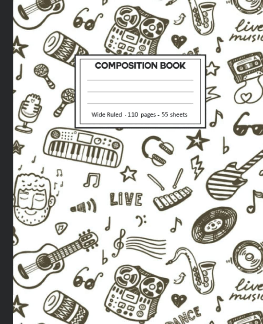 Composition Notebook: Composition Notebook with Music for School. baixar o livro de graça