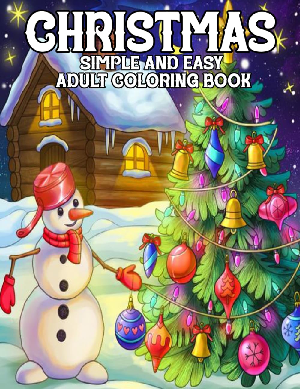 capítulo por capítulo baixar Simple Christmas Easy Coloring Book For Adult: Simple Christmas Easy Coloring Book An Adult Christmas Coloring Pages Featuring Charming Winter And Christmas Country Scenes.