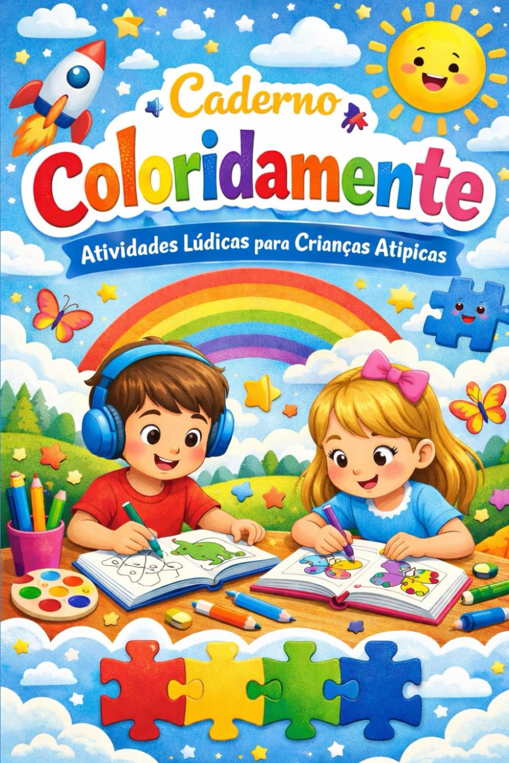 capítulo por capítulo baixar Caderno Coloridamente: Atividades Lúdicas para Crianças Atípicas (Portuguese Edition)