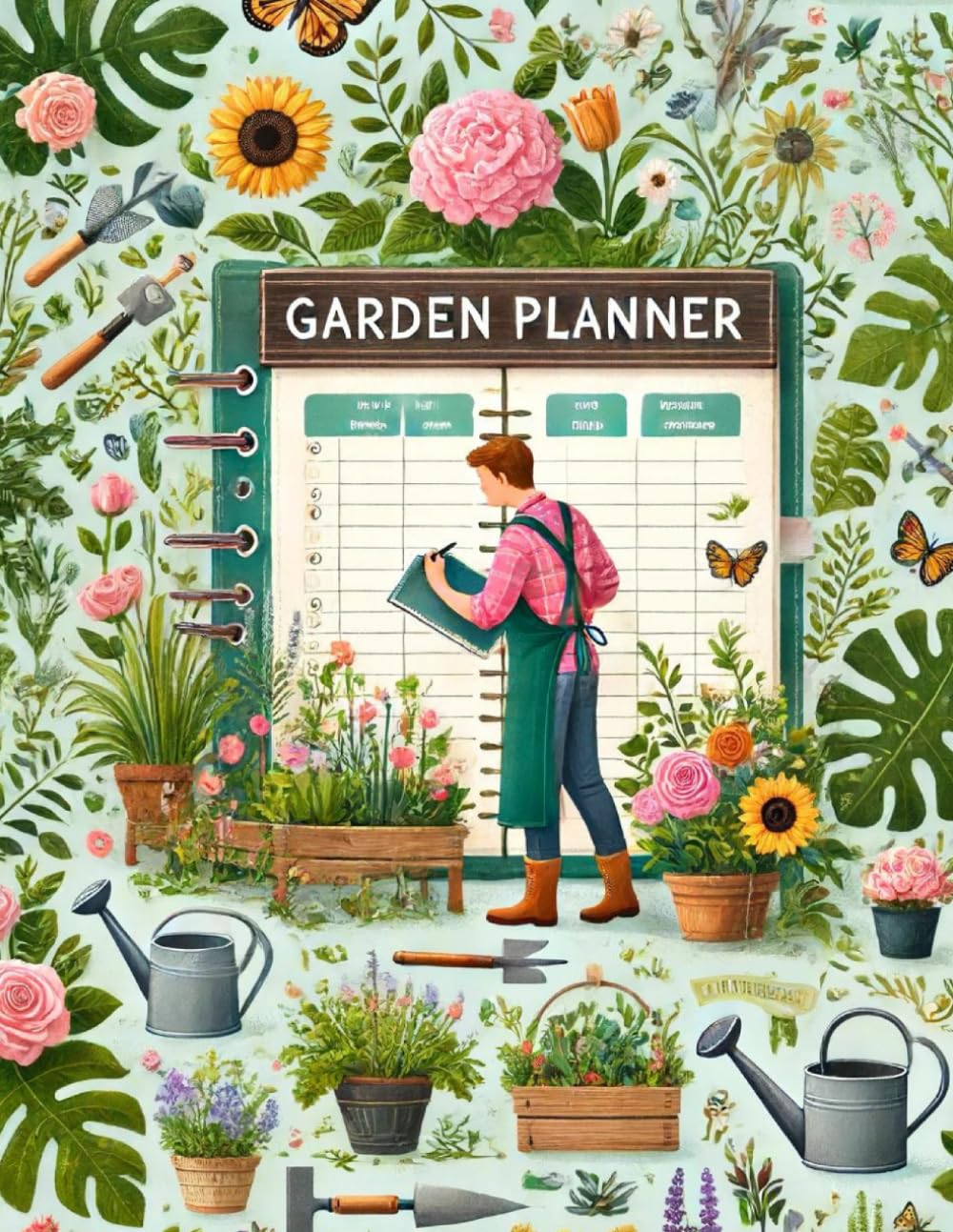 Garden Planner: Organize Your Garden with Supplier Information, Purchase Records, and Layout Plans baixar livro de graça