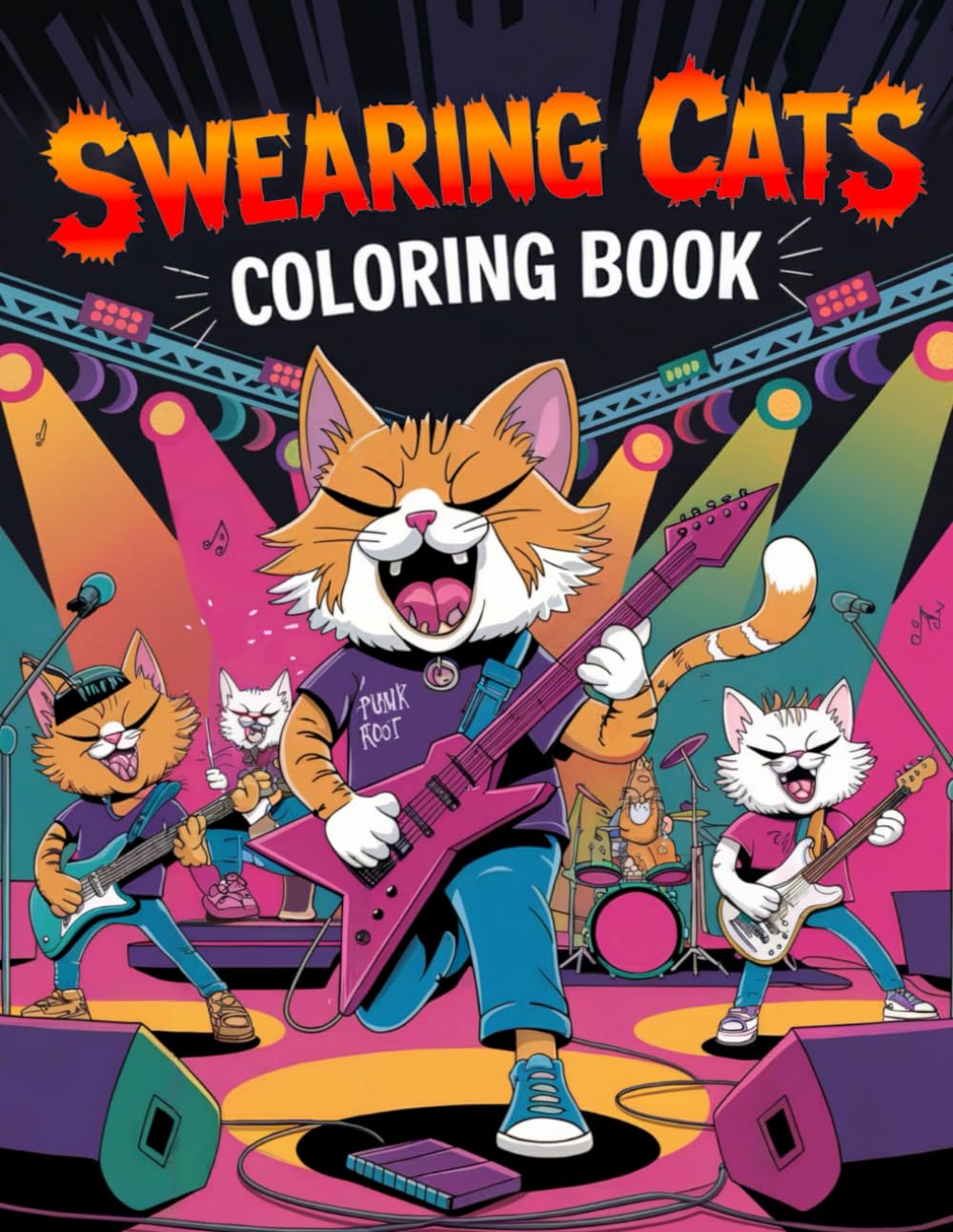 Swearing Cats: Adults Coloring Book for Relaxation and Stress Relief | Funny Gift for Cat Lovers baixar livro de graça