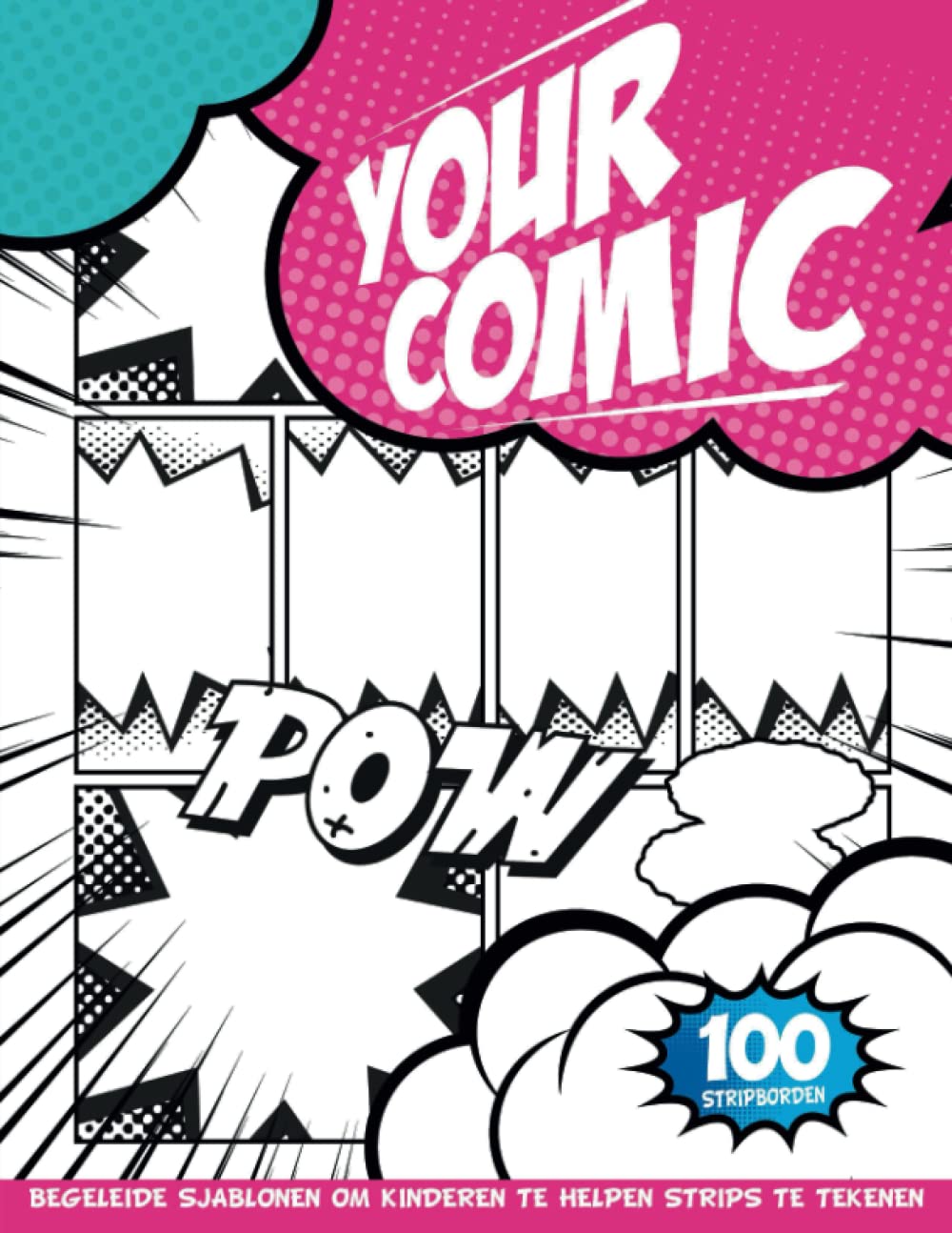 Comic Book Panel Paper: Comic Art Activity Book met geleide sjablonen en bijschriften voor kinderen en volwassenen | Cadeau -ideeën jongen 11 jaar (Dutch Edition) baixar livro de graça