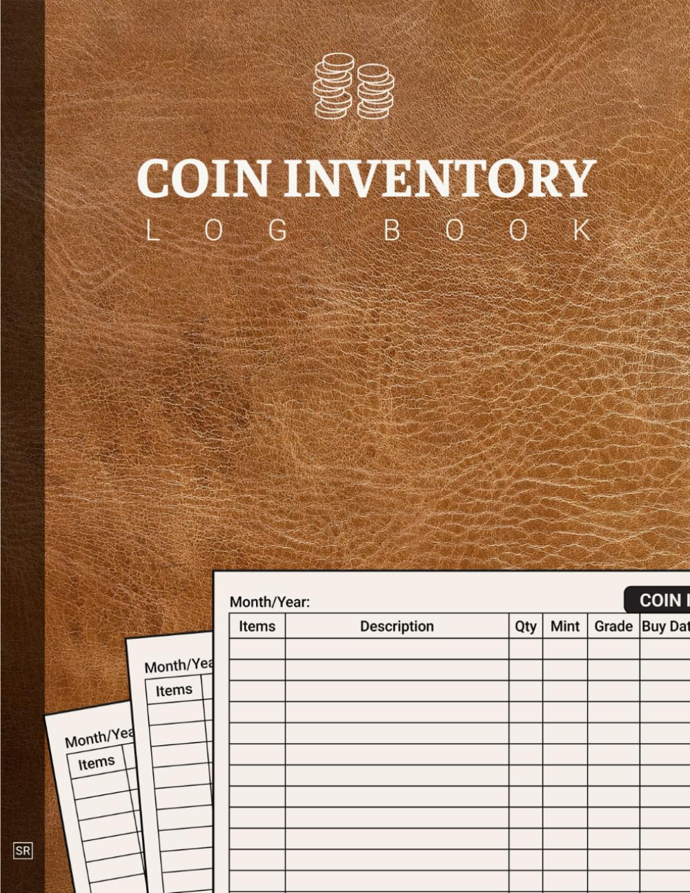 Coin Log Book: Vintage Coin Collection Inventory Ledger baixar livro de graça