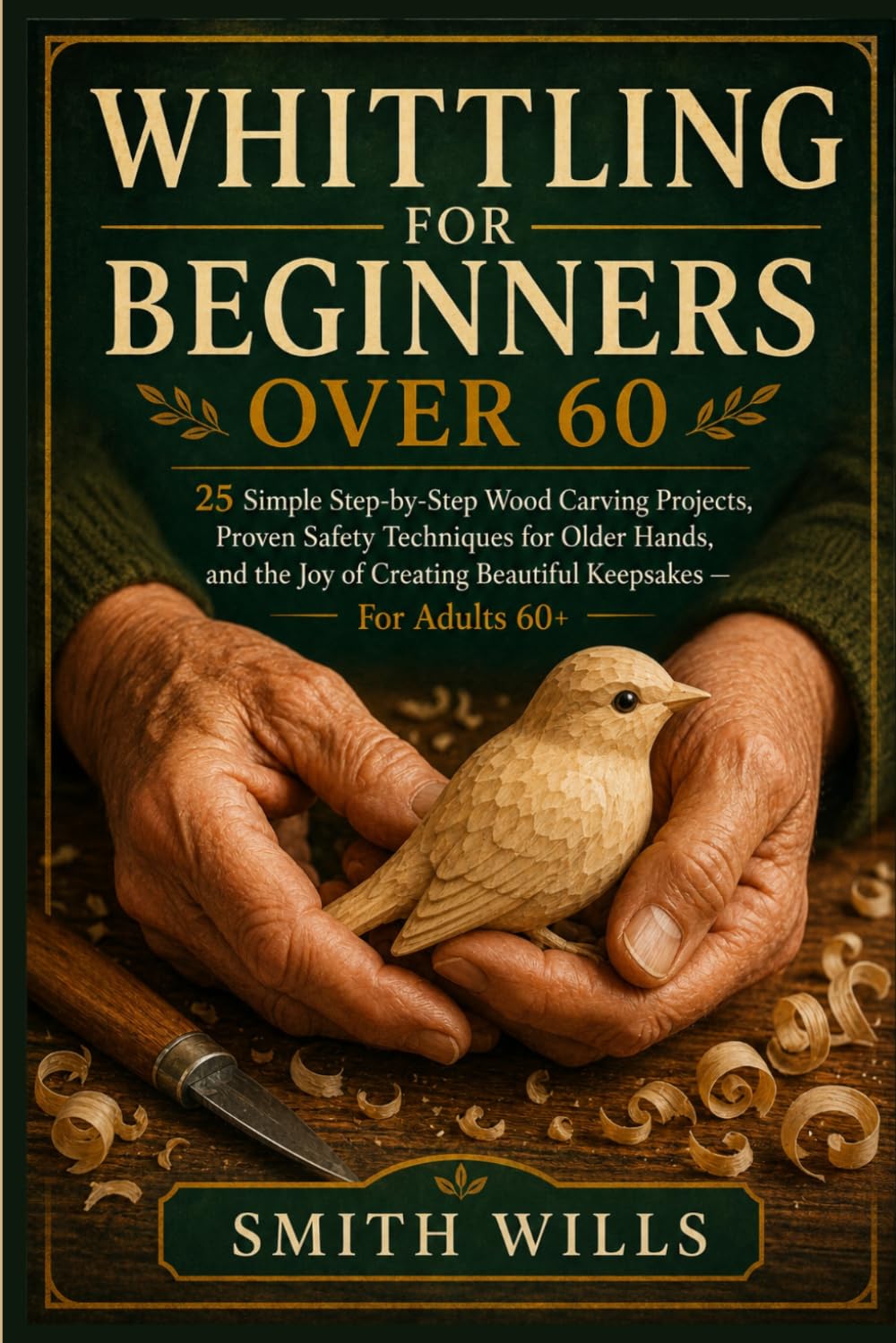 WHITTLING FOR BEGINNERS OVER 60: 25 Simple Step-by-Step Wood Carving Projects, Proven Safety Techniques for Older Hands, and the Joy of Creating Beautiful Keepsakes — For Adults 60+ baixar livro de graça