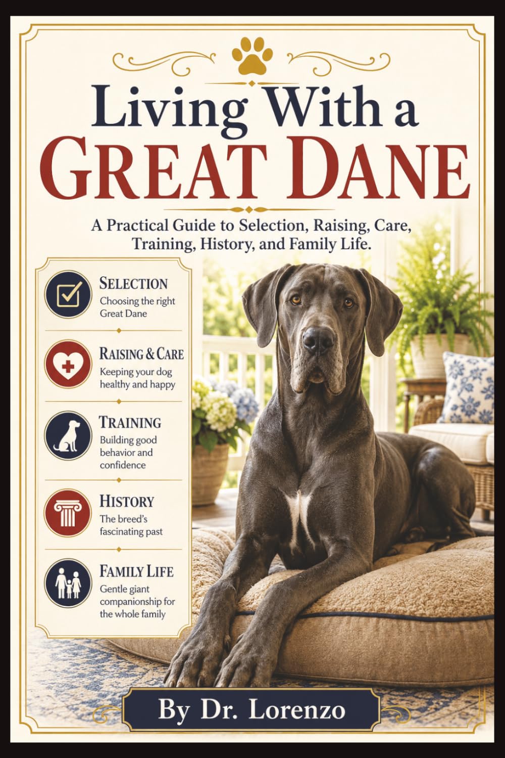 Living With a Great Dane: A Practical Guide to Selection, Raising, Care, Training, History, and Family Life baixar livro de graça