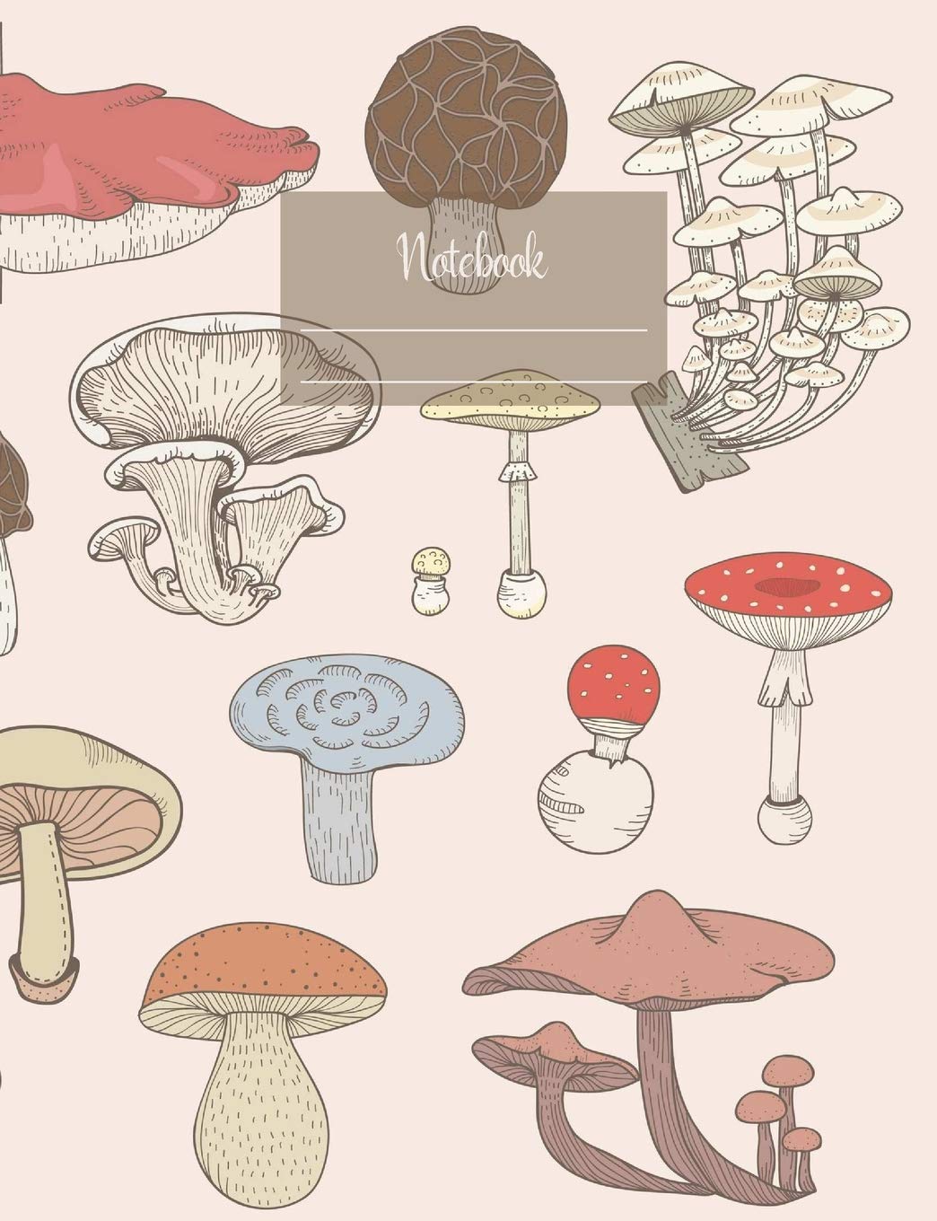 Notebook: Composition Notebook. College Ruled with Soft Matte Cover. 120 Pages. Perfect for School Notes, Ideal as a Journal or a Diary. 9.69 X 7.44. Great Gift Idea. (Mushroom Sorts Cover). baixar o livro de graça