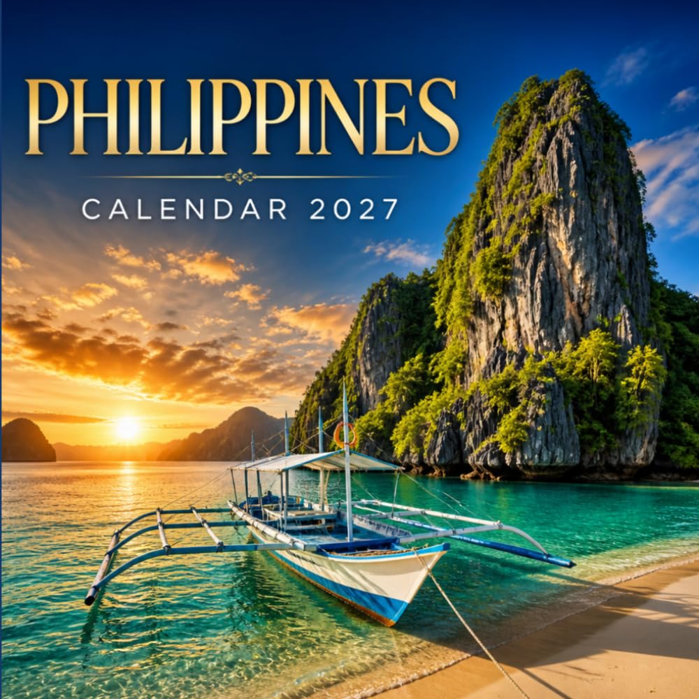 Philippine Islands Calendar 2027: Tropical Beauty and Scenic Adventures