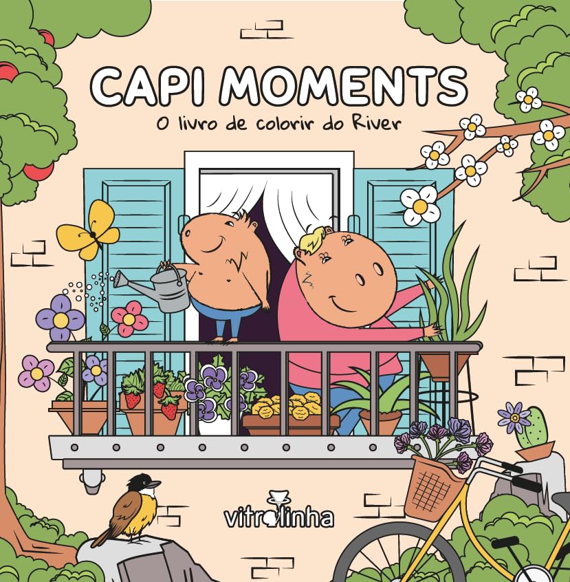 Capi Moments: o Livro de Colorir do River (com Acetato) baixar o livro de graça