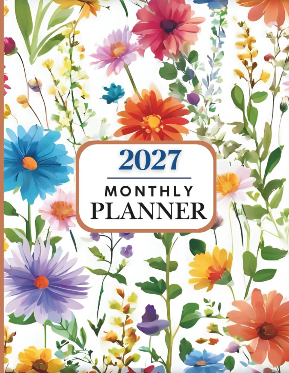 ler totalmente 2027 Monthly Planner: One Year Calendar 8.5 x 11 Large Size with Holiday Reminders and Inspirational Quotes / January 1 – December 31 Organizer Schedule / Perfect for School, Home, or Office.