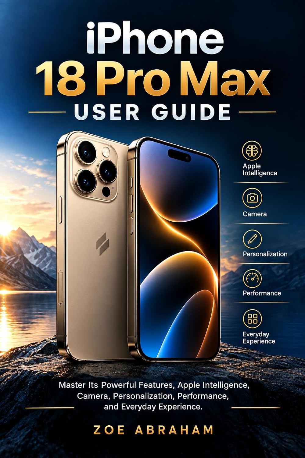 ler totalmente iPhone 18 Pro Max User Guide: Master Its Powerful Features, Apple Intelligence, Camera, Personalization, Performance, and Everyday Experience (English Edition)