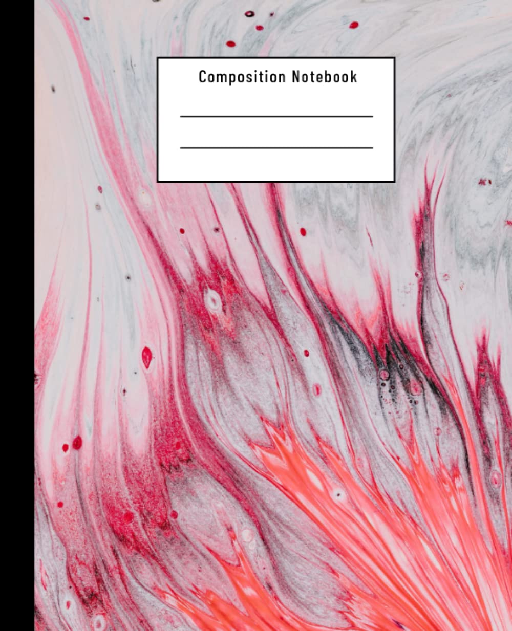 Composition Notebook: Red Multicolored Marble | Liquid Abstract Painting Workbook: Wide Ruled Lined Paper, For Kids, Back To School and Adults (7,5 x 9,25 120 Pages) baixar o livro de graça