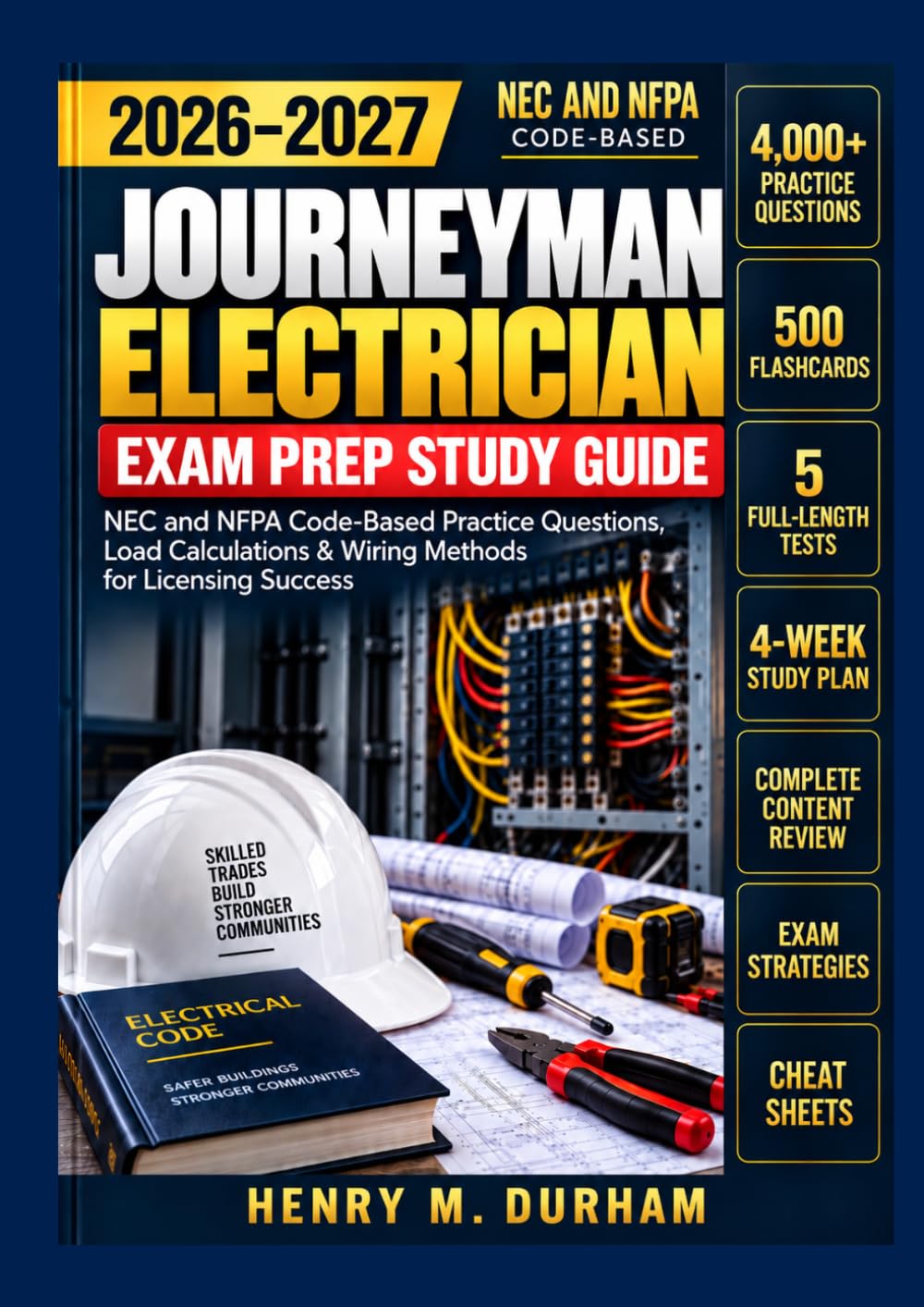 ler totalmente JOURNEYMAN ELECTRICIAN EXAM PREP STUDY GUIDE 2026-2027: NEC Code-Based Practice Questions, Load Calculations & Wiring Methods for Licensing Success