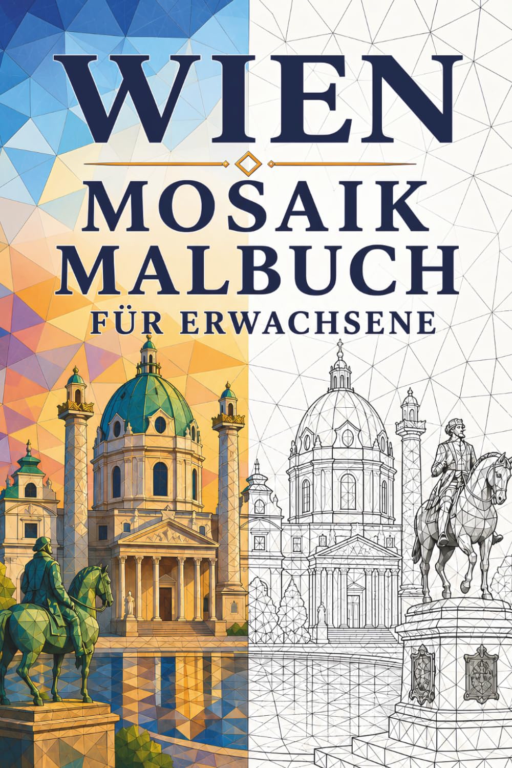 Wien Mosaik Malbuch für Erwachsene: 30 Ausmalbilder mit kaiserlicher Architektur, Wiener Wahrzeichen, Jugendstil-Mustern und europäischen... Dreiecke der Welt) (German Edition) baixar o livro de graça