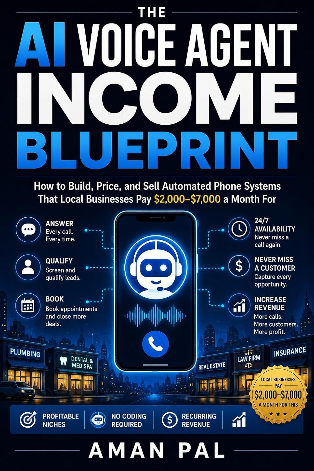 The AI Voice Agent Income Blueprint: How to Build, Price, and Sell Automated Phone Systems That Local Businesses Pay $2,000–$7,000 a Month For (AI & Digital Income Blueprint) (English Edition) baixar livro de graça