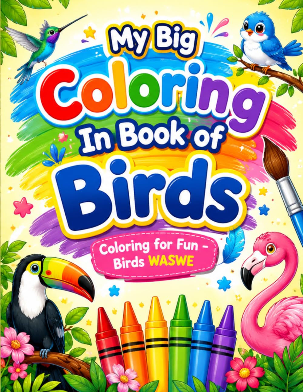 ler totalmente My Big Coloring in Book of Birds: Coloring for Fun Birds