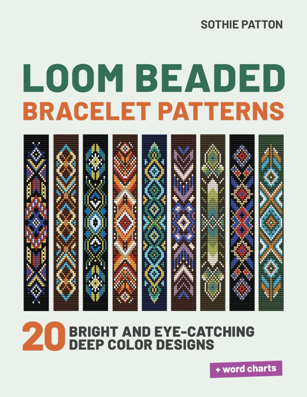 ler totalmente Loom Beaded Bracelet Patterns: 20 Bright and Eye-Catching Deep Color Designs (Loom Beaded Patterns)