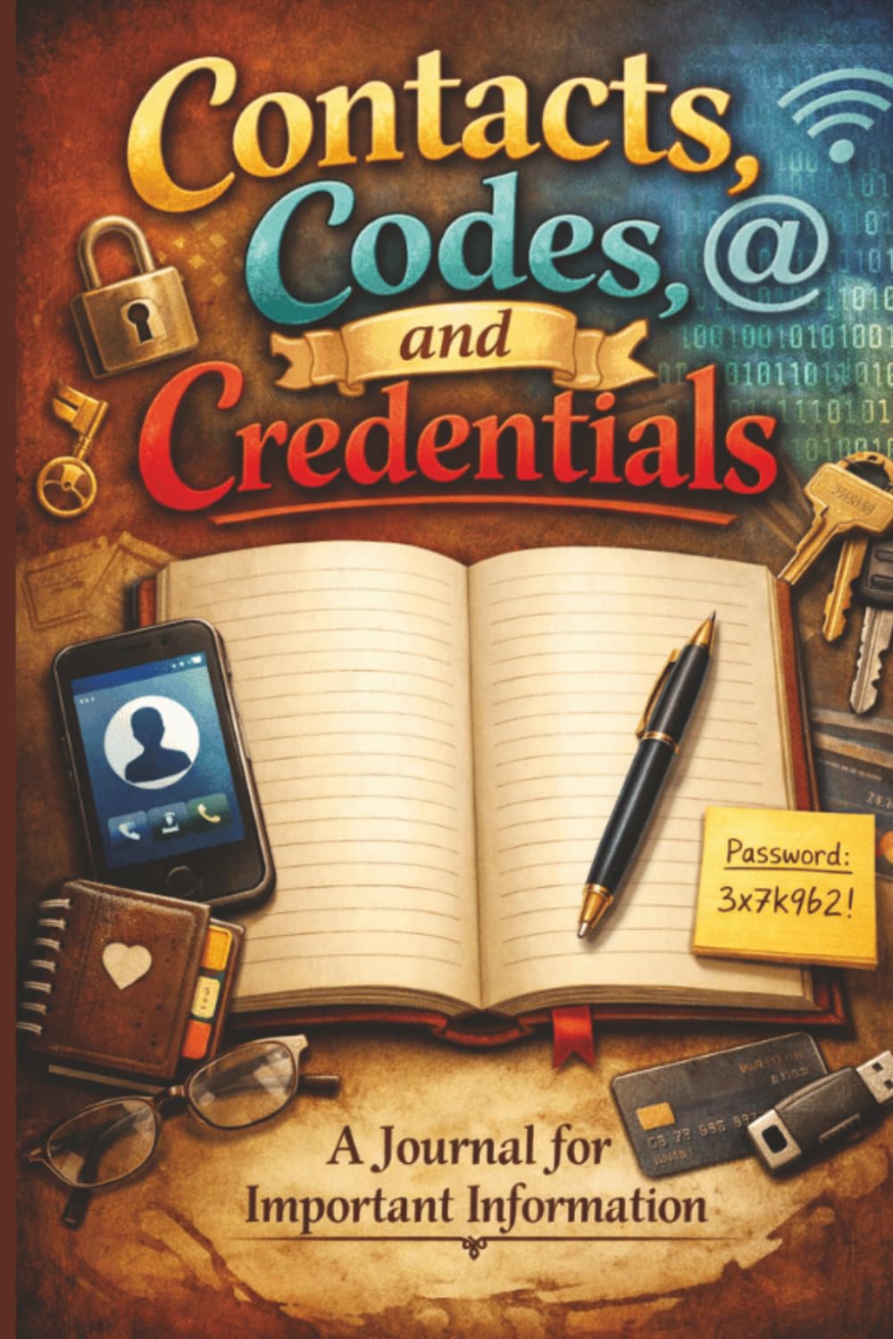 ler totalmente Contacts, Codes, and Credentials: Your Personal Information Organizer