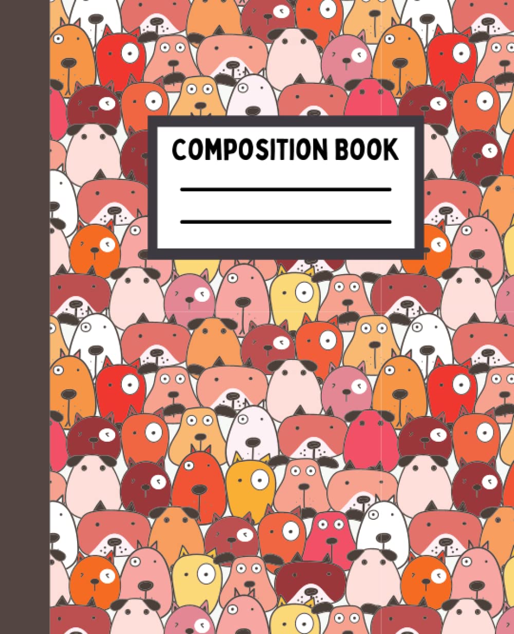 Cute Colorful Dogs Composition Notebook I Kawaii Cottagecore Aesthetic College Ruled Notebook: For Kids, Teens and Adults (7.5 x 9.25 inches) - 120 Pages baixar livro de graça