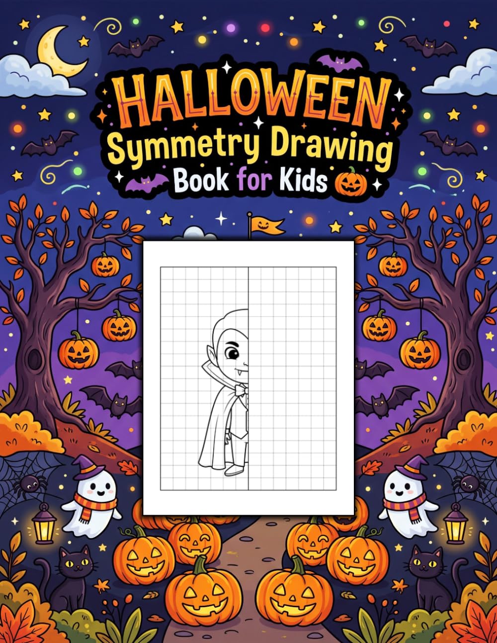 capítulo por capítulo baixar Halloween Symmetry Drawing Book for Kids: Finish the Halloween Drawing Book, Complete the Picture Drawing Book, Halloween Mirror Drawing Activities,... Book, Symmetry Practice Workbook for Kids