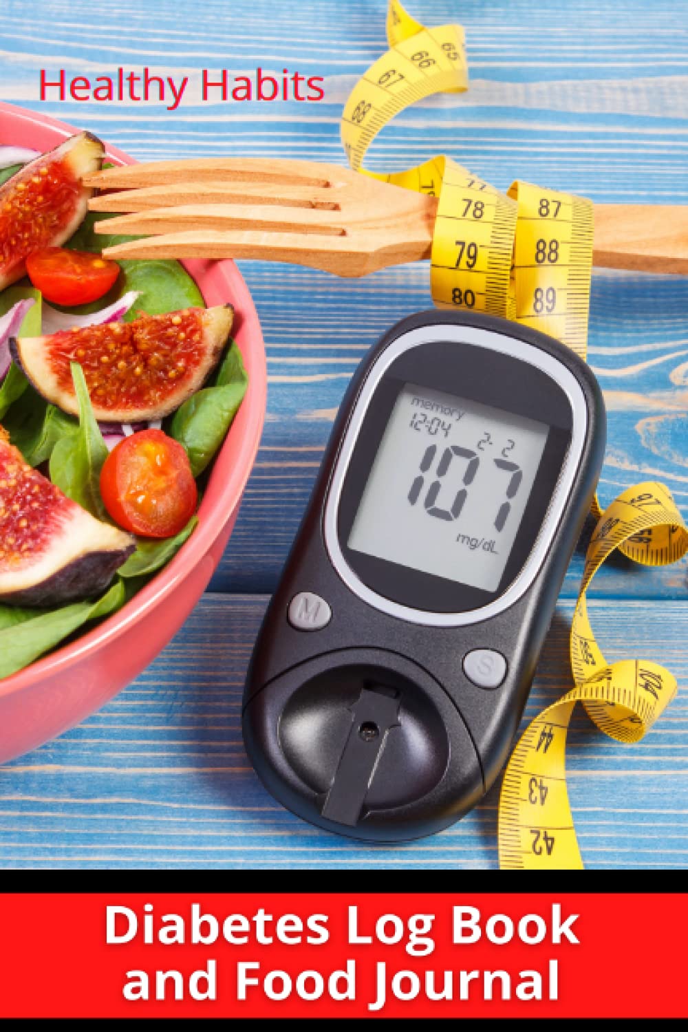 Diabetes Log Book and Food Journal: Daily Log for Tracking Blood Sugar, Nutrition, and Activity baixar livro de graça