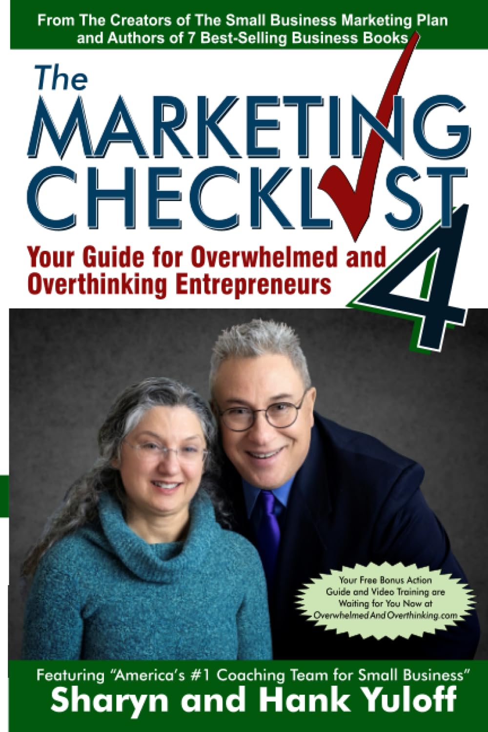 ler totalmente The Marketing Checklist 4: Your Guide for Overwhelmed and Overthinking Entrepreneurs