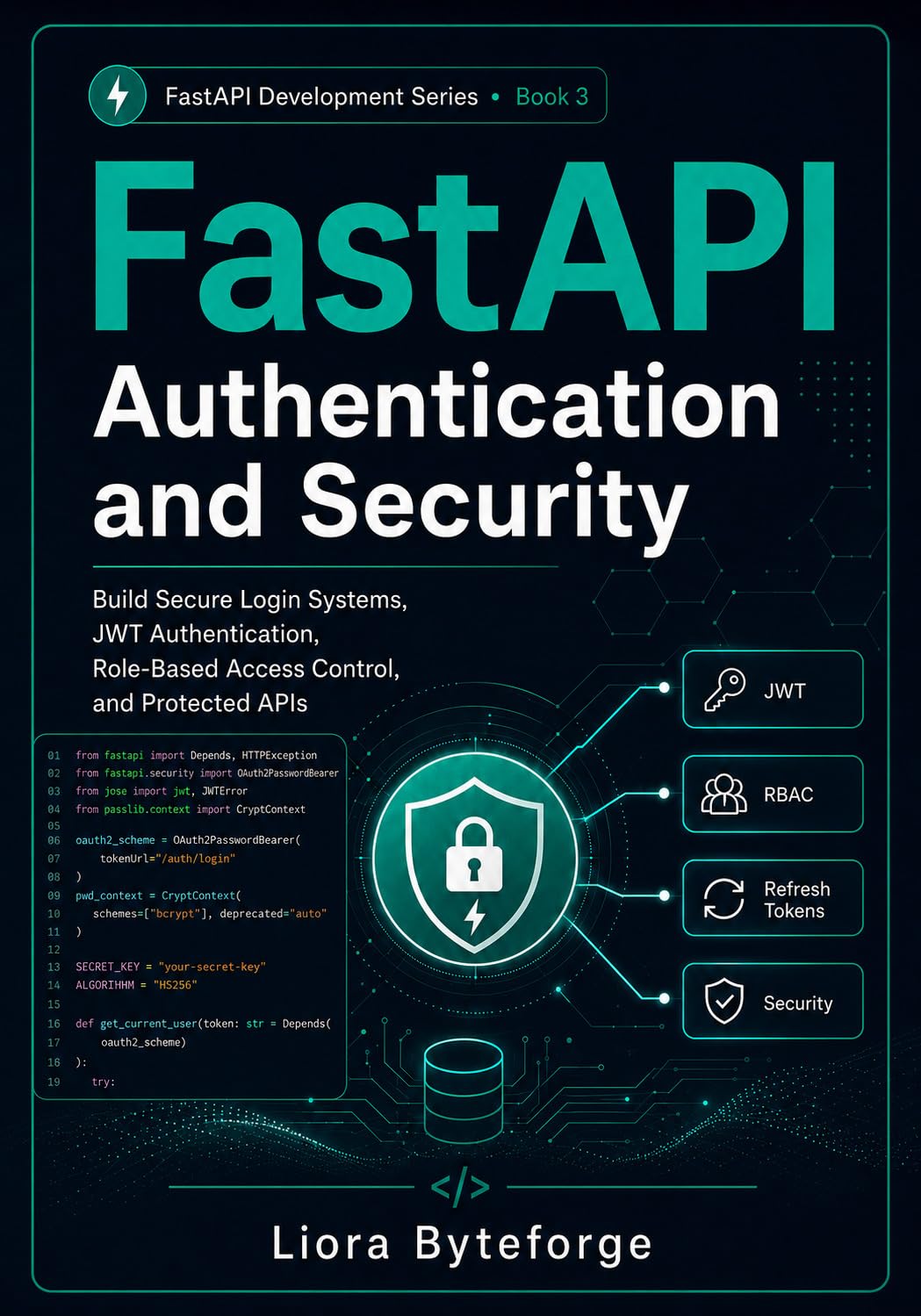 capítulo por capítulo baixar FastAPI Authentication and Security: Build Secure Login Systems, JWT Authentication, Role-Based Access Control, and Protected APIs with Python (FASTAPI DEVELOPMENT SERIES Book 3) (English Edition)