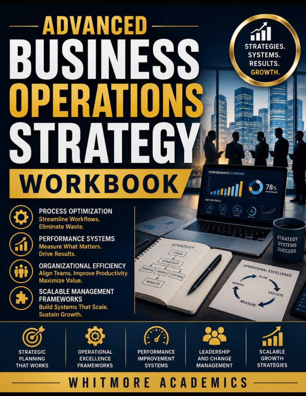 ADVANCED BUSINESS OPERATIONS STRATEGY WORKBOOK: Process Optimization, Performance Systems, Organizational Efficiency, and Scalable Management Frameworks baixar o livro de graça