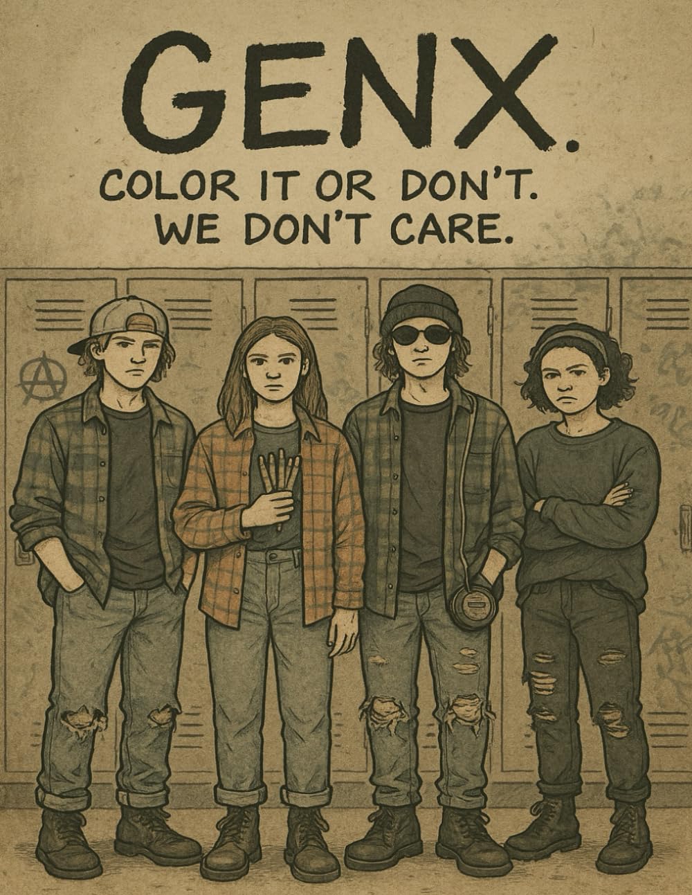 capítulo por capítulo baixar GenX: color it or not. we don't care.