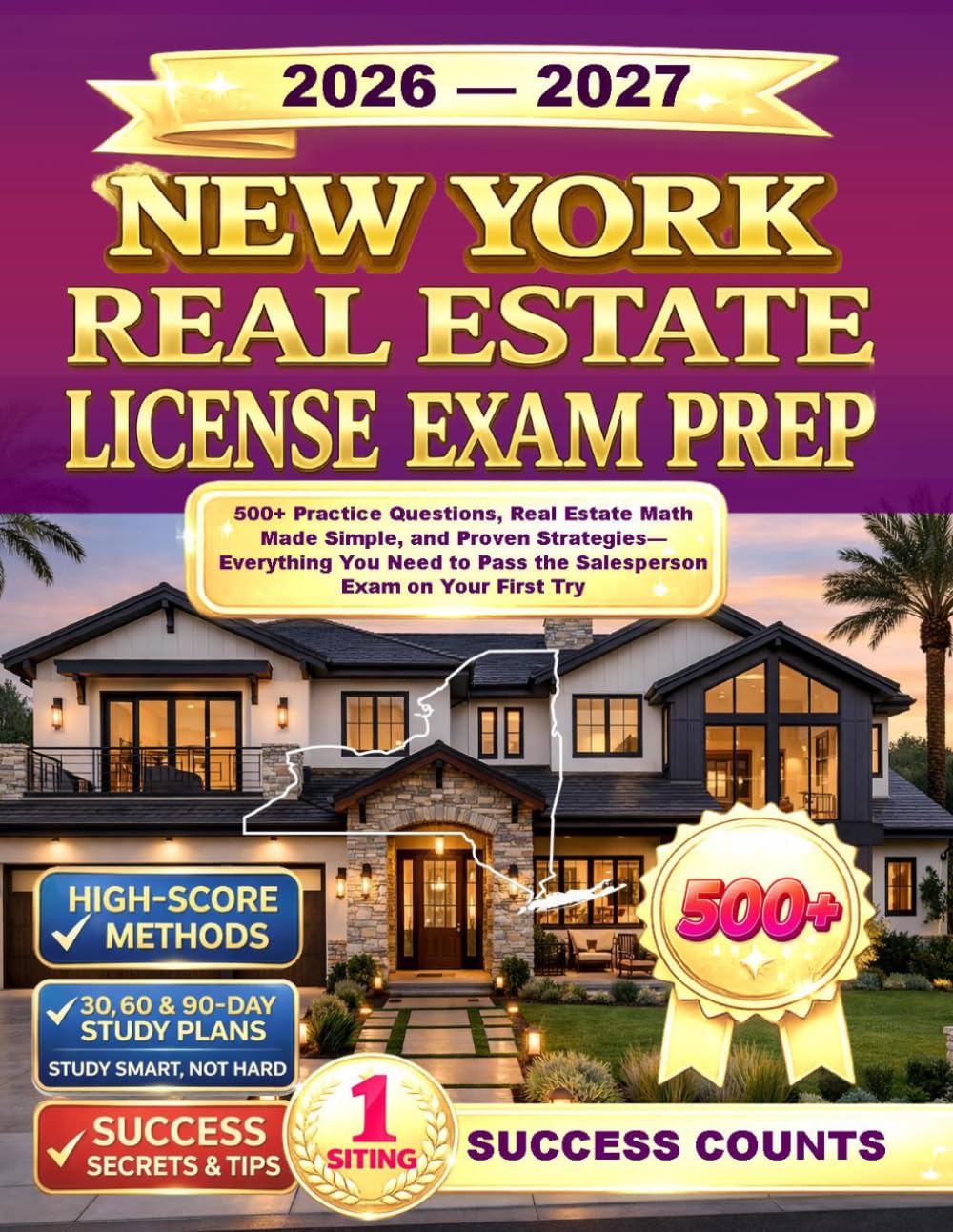 New York Real Estate License Exam Prep: 500+ Practice Questions, Real Estate Math Made Simple, and Proven Strategies— Everything You Need to Pass the Salesperson Exam on Your First Try baixar livro de graça
