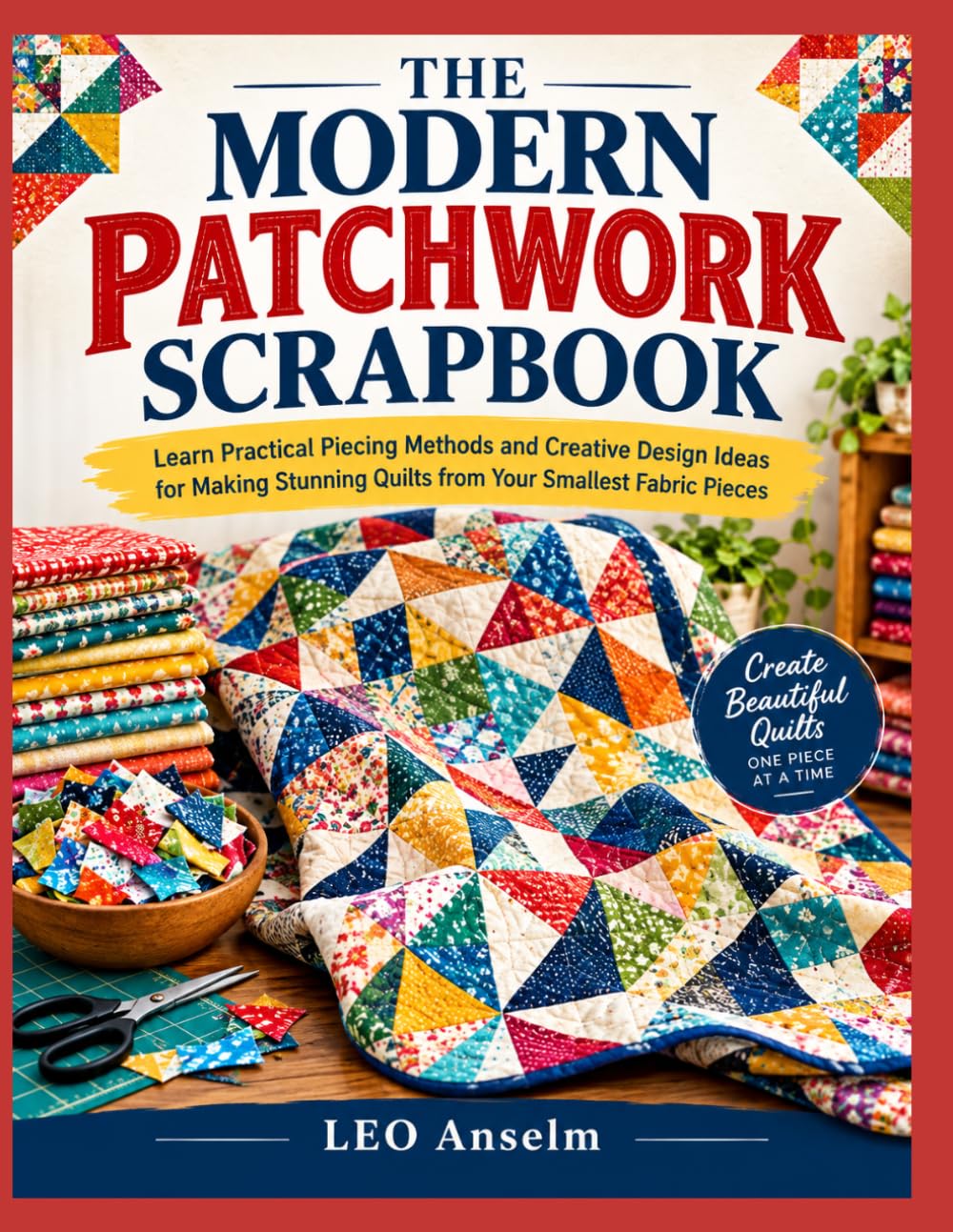 THE MODERN PATCHWORK SCRAPBOOK: Learn Practical Piecing Methods and Creative Design Ideas for Making Stunning Quilts from Your Smallest Fabric Pieces baixar o livro de graça