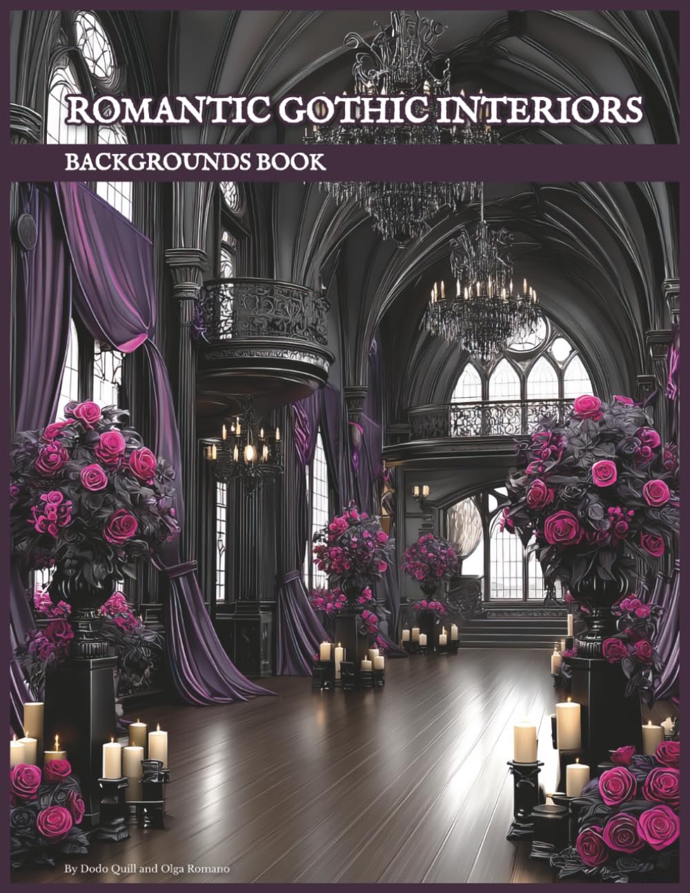 Romantic Gothic Interior Backgrounds Book: Vintage Interiors Backdrops for Junk Journals, Collage Art, Scrapbooking, ATC Cards, Paper Crafts & Dark Aesthetic Projects baixar o livro de graça