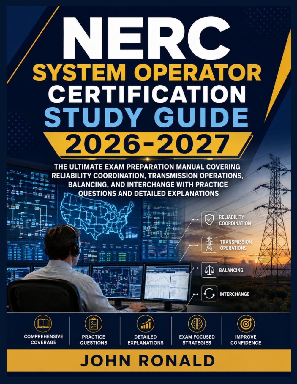 ler totalmente NERC SYSTEM OPERATOR CERTIFICATION STUDY GUIDE 2026-2027: The Ultimate Exam Preparation Manual Covering Reliability Coordination, Transmission... Practice Questions and Detailed Explanations
