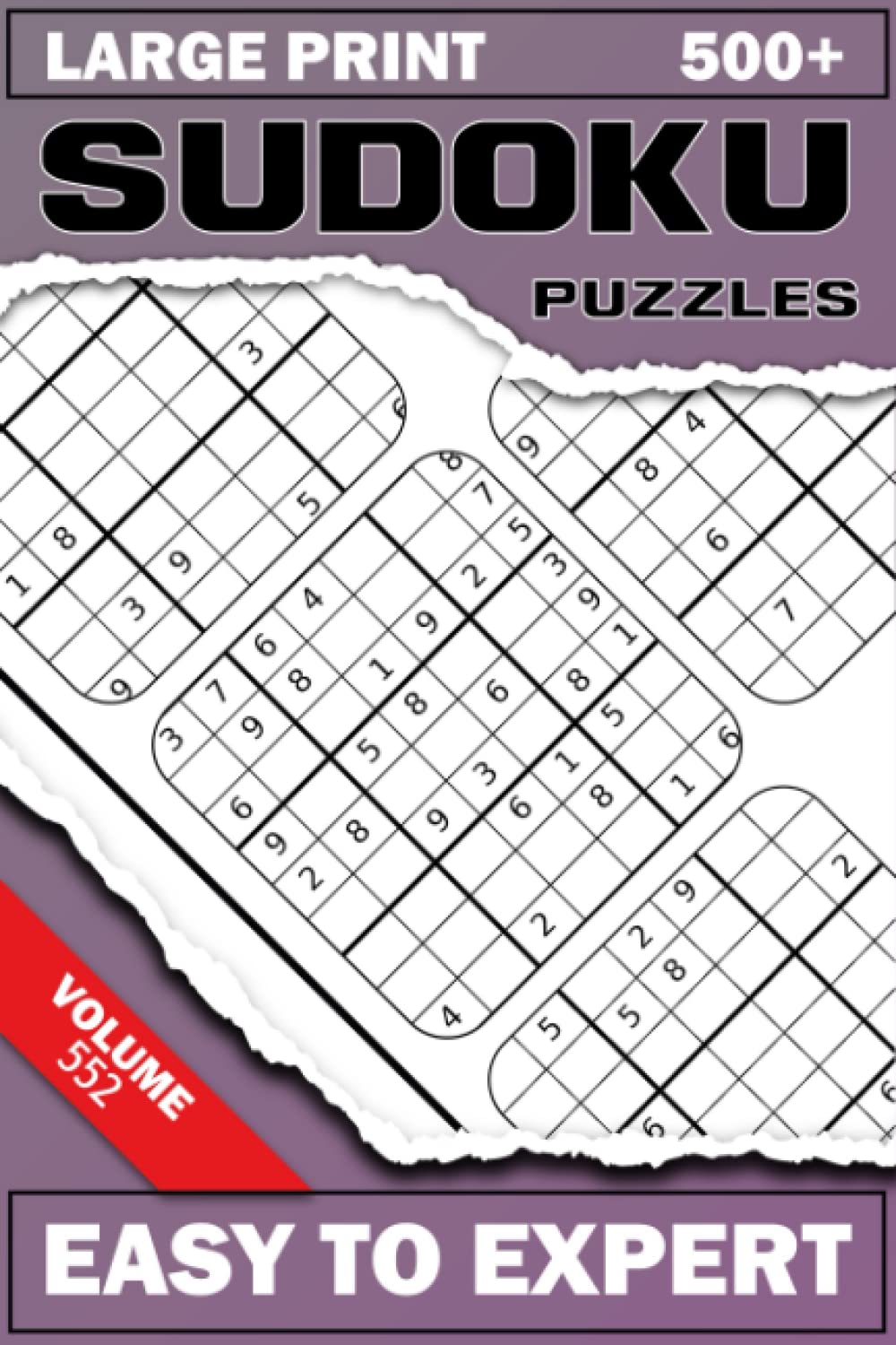 500+ Sudoku Puzzles for Adults: Explore the World of Logic - Volume 552 baixar o livro de graça