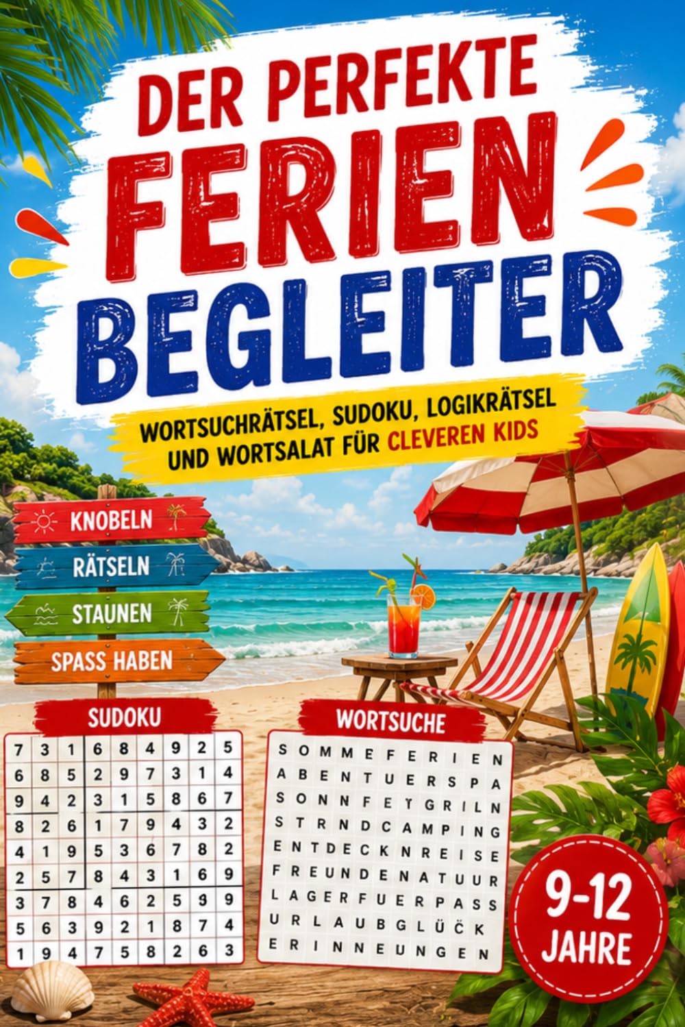 ler totalmente Der perfekte Ferienbegleiter: Das Rätselbuch für Kinder von 9 bis 12 Jahren – die ideale Geschenkidee (Sommer voller Rätsel) (German Edition)