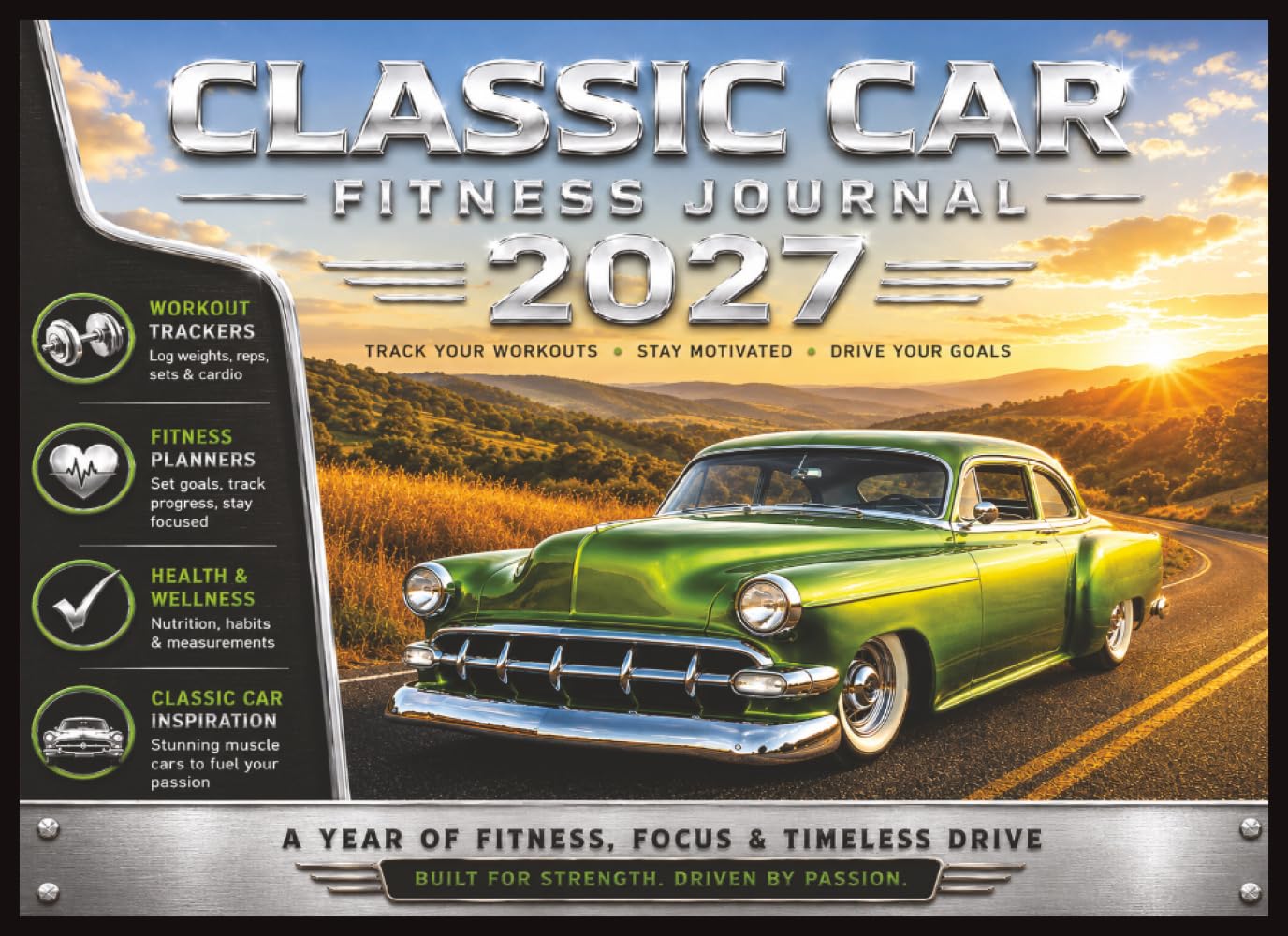 capítulo por capítulo baixar Classic Car Fitness Journal 2027: Workout, Weight, Measurements & Suppliment Tracker for Classic Car Enthusiasts