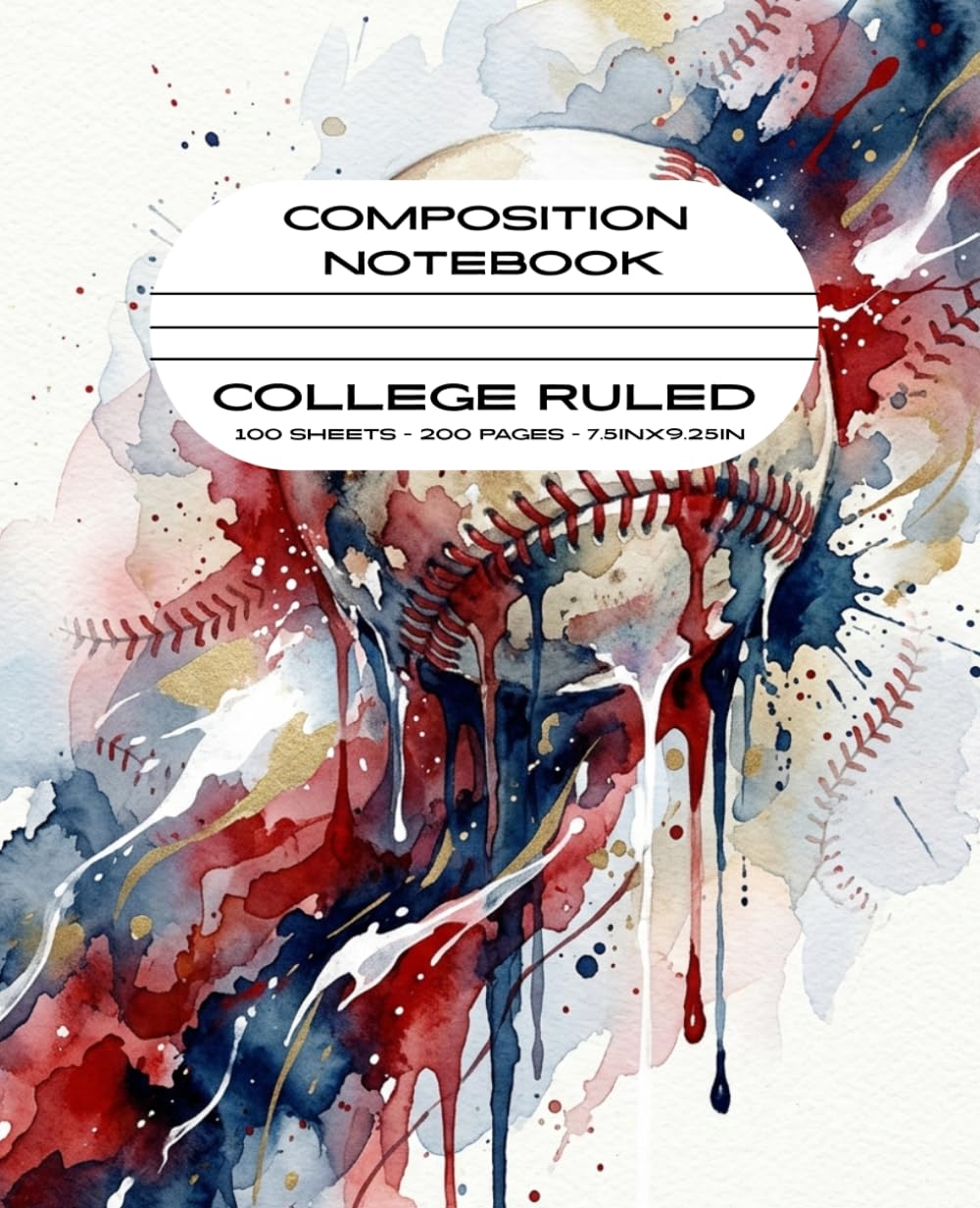 Vibrant Youth Baseball Composition Notebook 7.5"x9.25" composition notebook size • 200 pages (100 sheets) • College-ruled • Sports • Back to School: A... Writing, Game Plans and Everyday Thoughts baixar o livro de graça