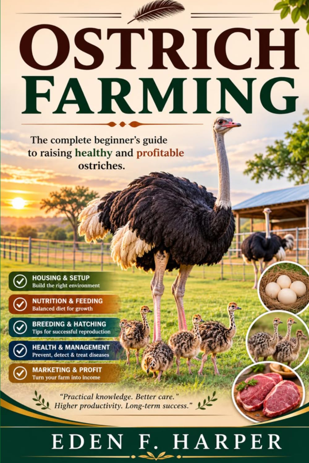 Ostrich Farming: The Complete Beginner's Guide to Raising Healthy and Profitable Ostriches baixar livro de graça