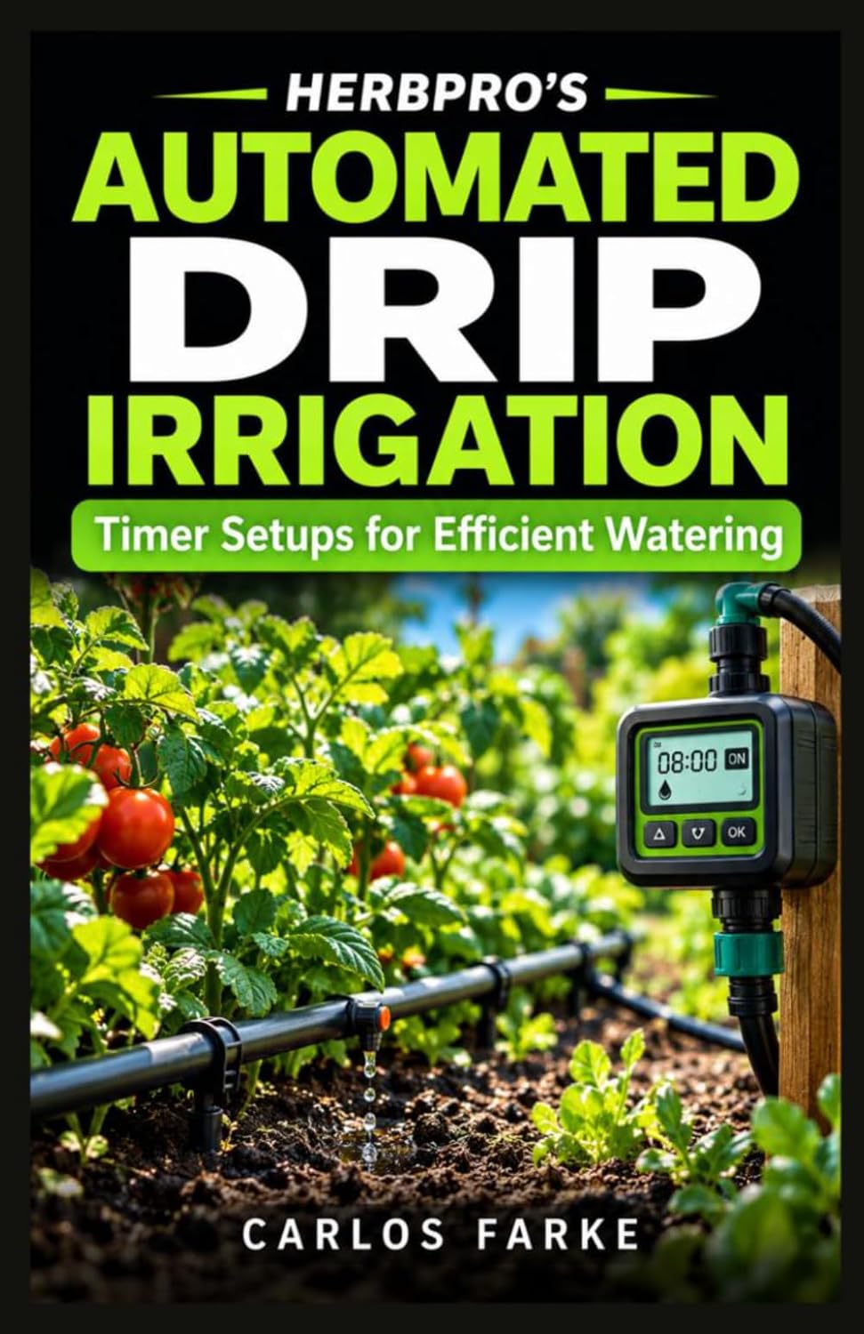 ler totalmente HerbPro's Automated Drip Irrigation: Timer Setups for Efficient Watering