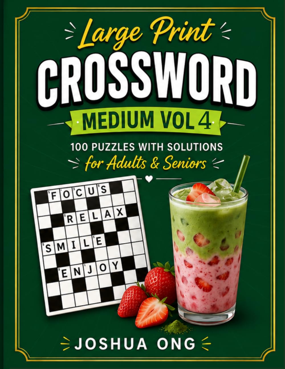 Large Print Medium Crossword: 100 Medium-Level Large Print Crosswords — Vol 4 baixar o livro de graça