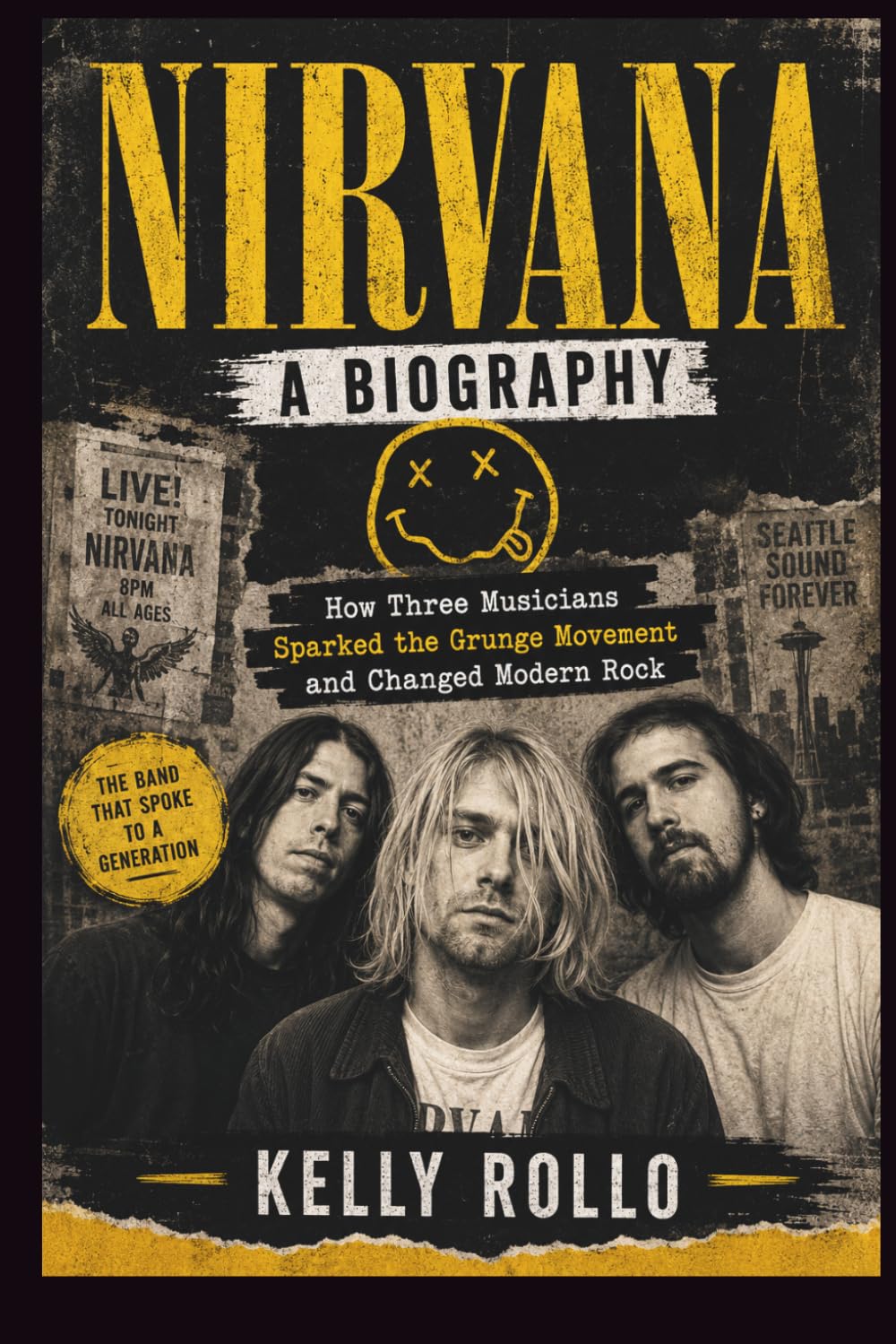 NIRVANA A BIOGRAPHY: How Three Musicians Sparked the Grunge Movement and Changed Modern Rock baixar o livro de graça